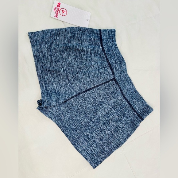 90 DEGREE BY REFLEX • GIRLS HEATHER MOONLIT OCEAN COMFY ACTIVE SHORTS NWT M (10) - Picture 4 of 6